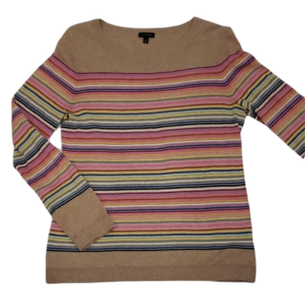 Talbots striped sweater 